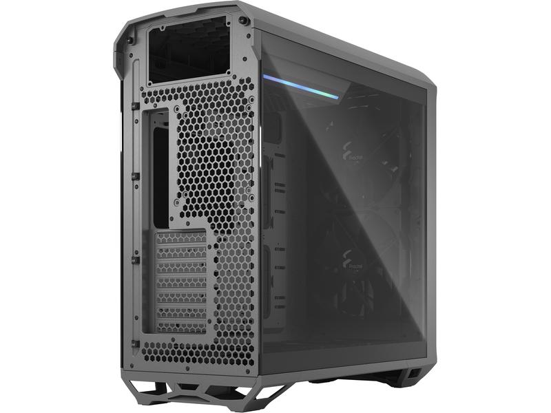 Fractal Design PC-Gehäuse Torrent TG Light Grau Elegantes, kompaktes Big-Tower mit Sichtfenster