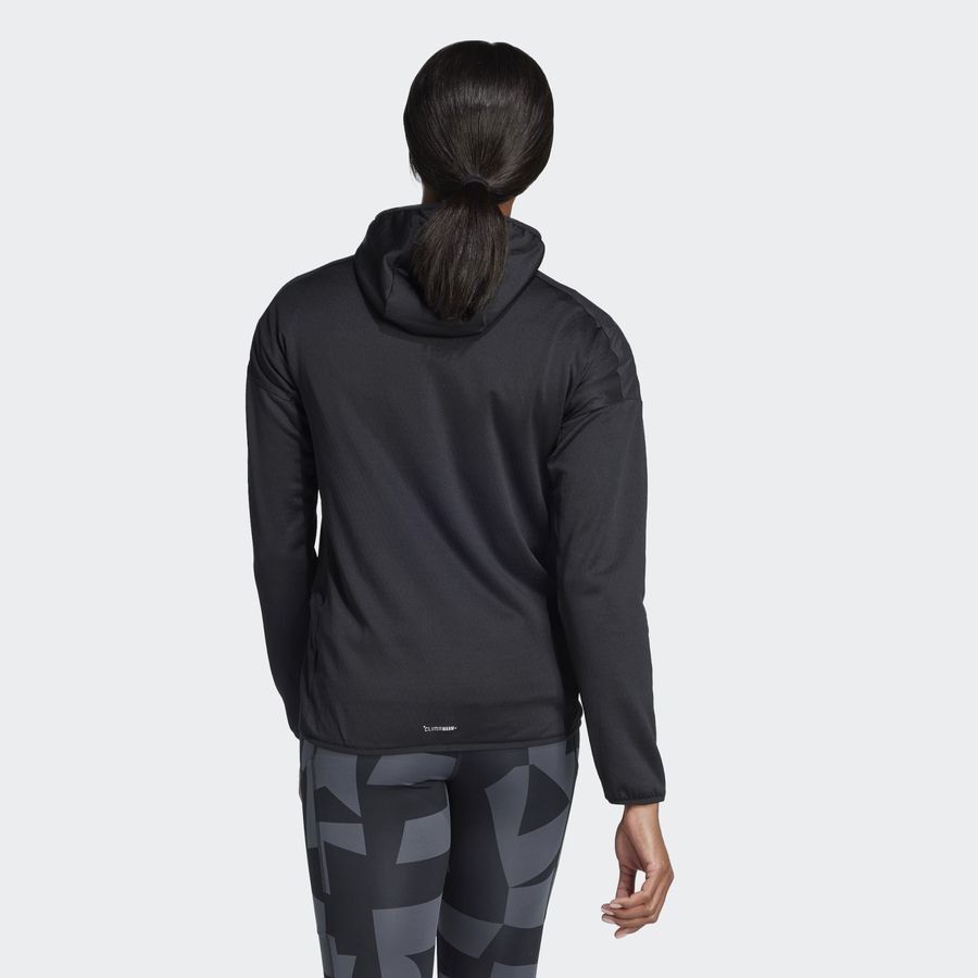 Adidas Terrex Xperior Climawarm  Wind Light Fleece Hooded Jacket
