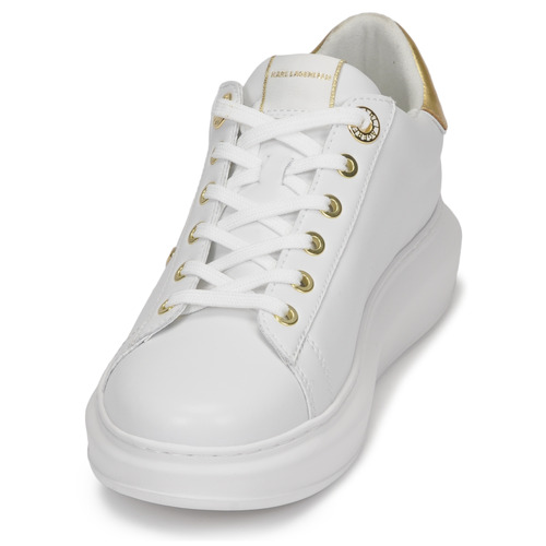 Karl Lagerfeld - KAPRI Signia Lace Lthr Blanco / Oro