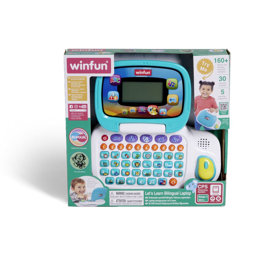 Ordinateur portable bilingue pour enfant