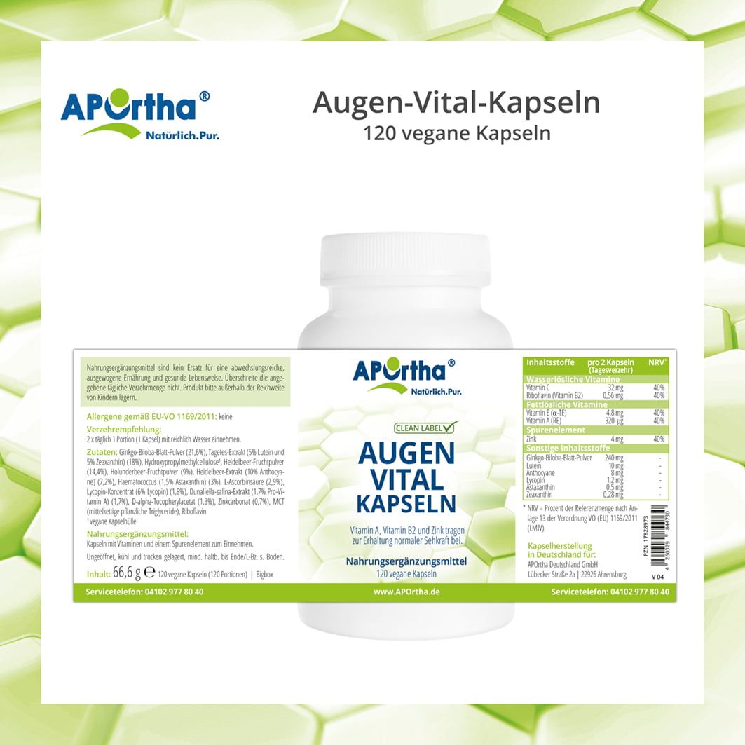 APOrtha®  Augen-Vital-Kapseln