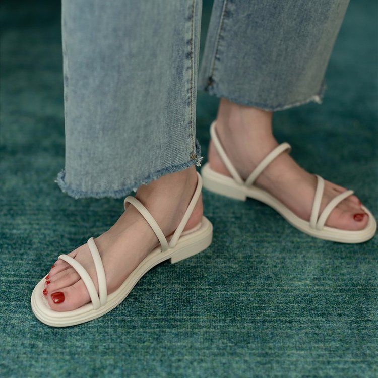 Vindler - Platte sandalen met bandjes