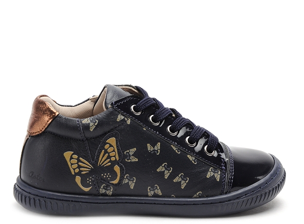 Aster boots bottine enfant fraterfly bleu