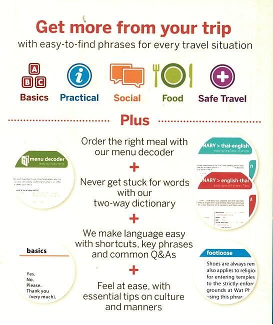 LONELY PLANET - THAI PHRASEBOOK