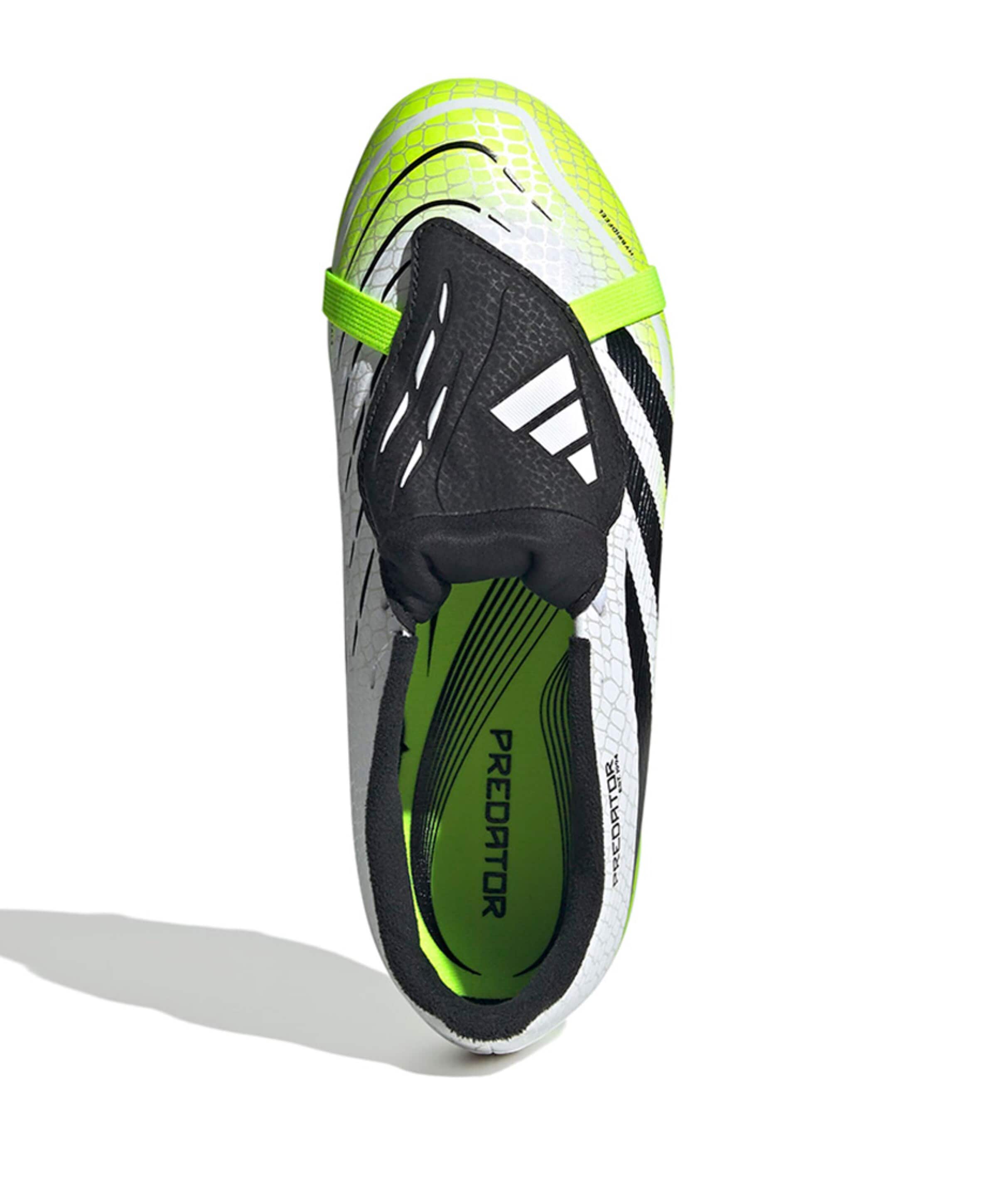 Adidas Predator League Ft Fg/mg J jongens voetbalschoenen wit