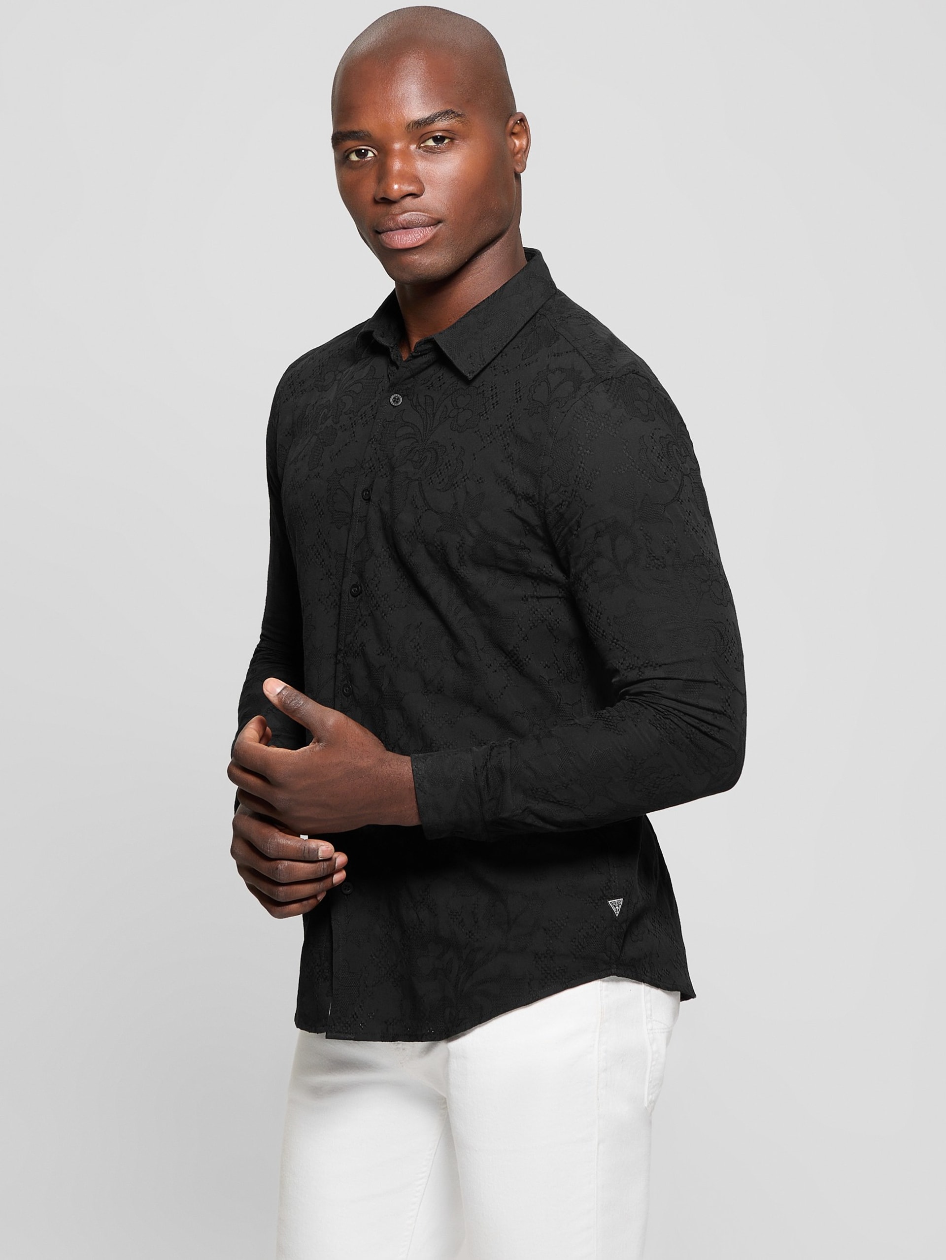 Camisa Davis Jacquard