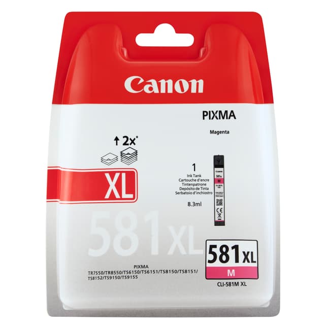 Canon blækpatron CLI-581XL Magenta