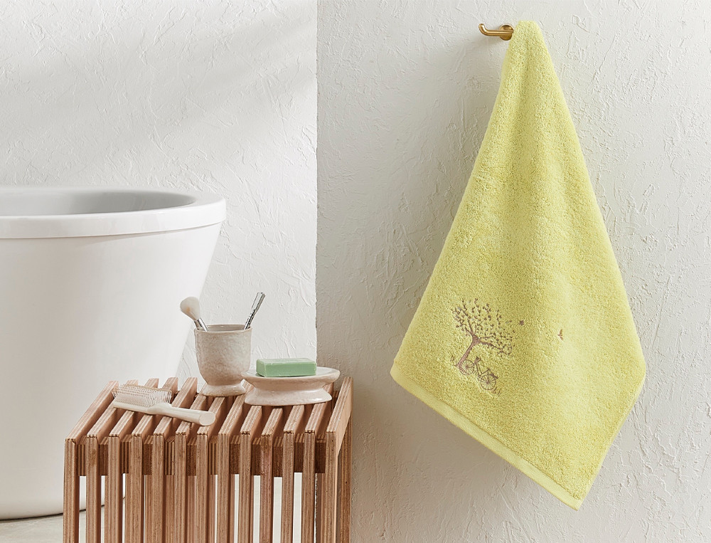 Linge de bain-Dimanche à la campagne
