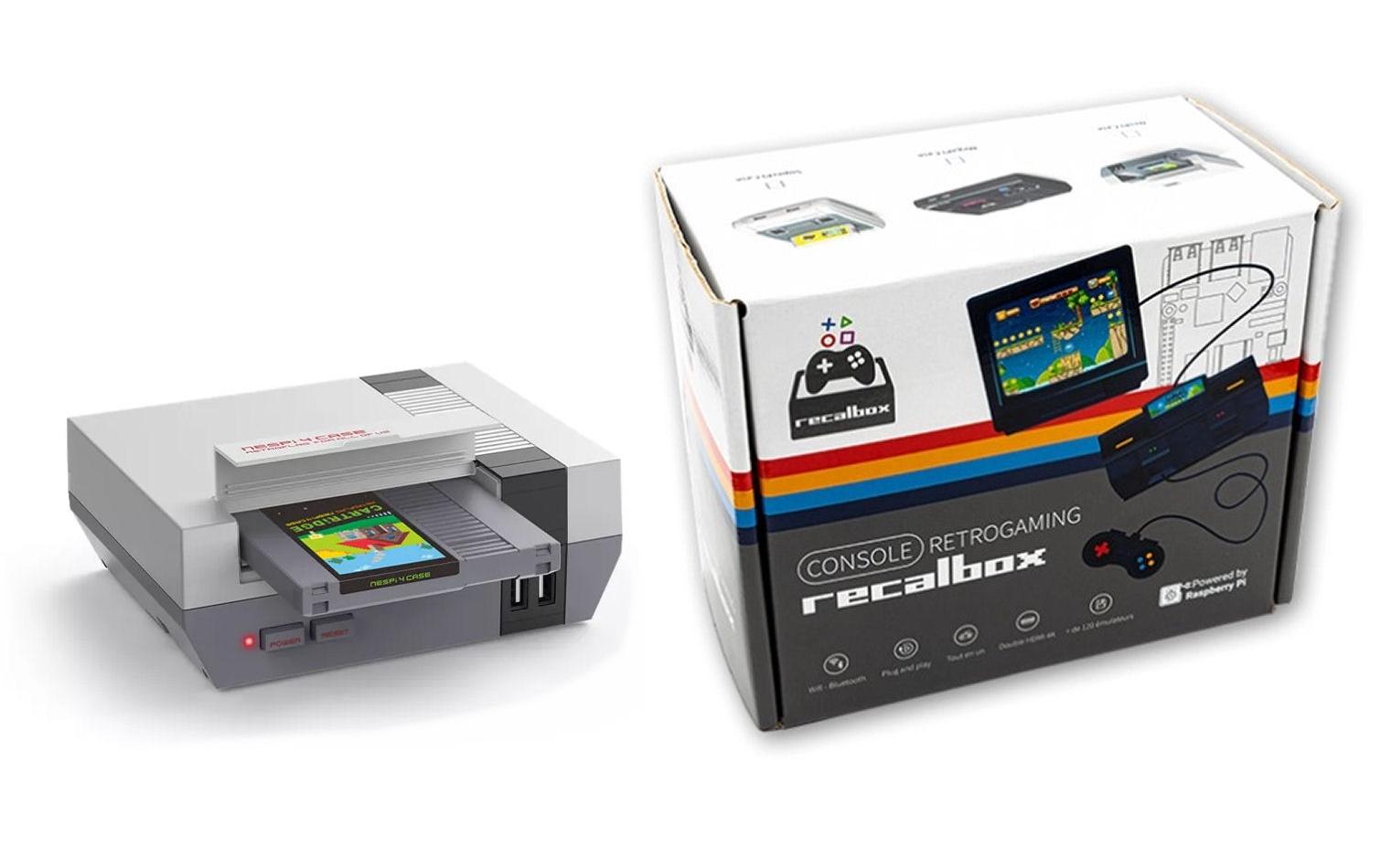Gaming Kit Raspberry Pi 4, 4 GB Retrogaming NES Set<br>Retrogaming-Konsole auf Raspberry Pi 4 Basis