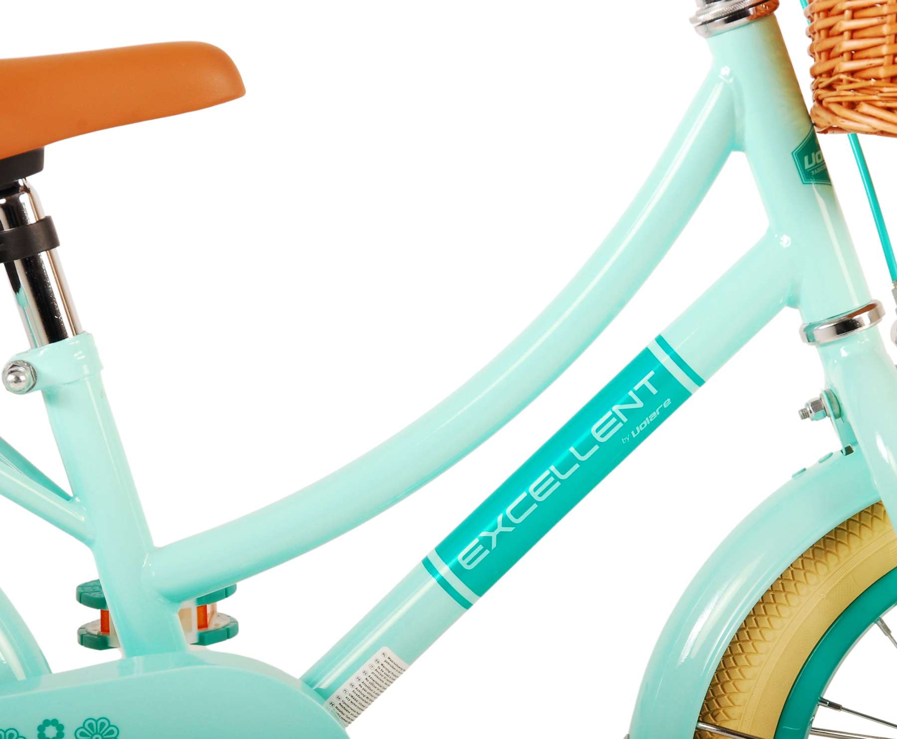 Kinderfahrrad Excellent für Mädchen 14 Zoll Kinderrad in Grün Fahrrad