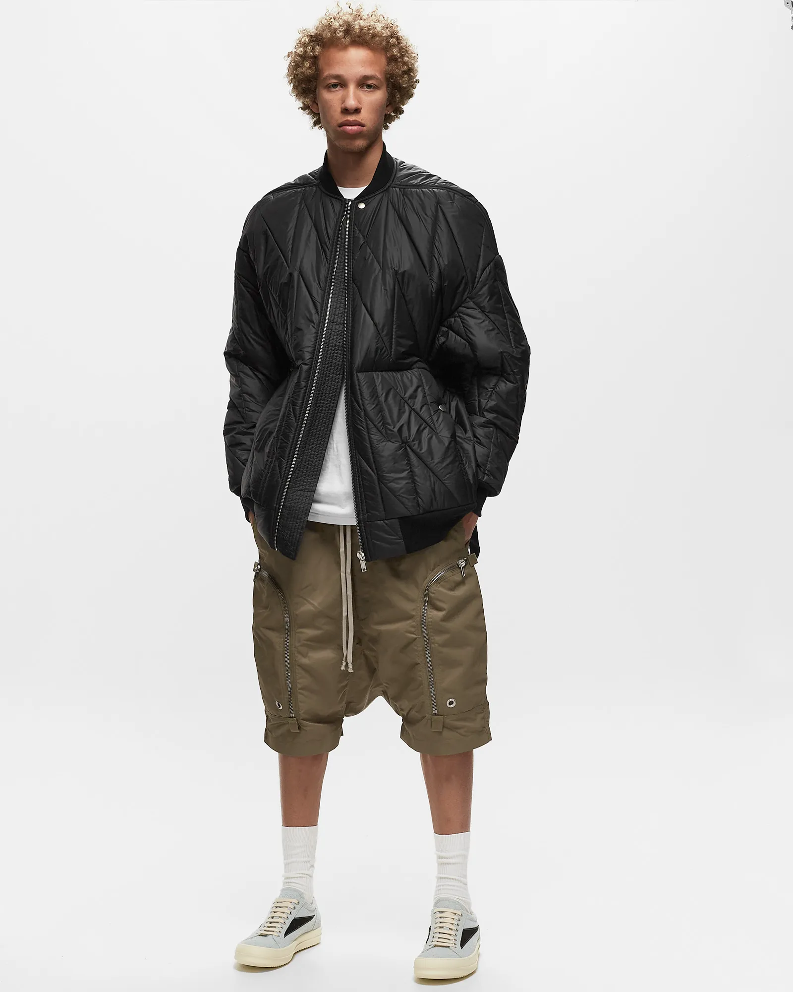Rick Owens DRKSHDW WOVEN SHORTS - BAUHAUS SHORTS