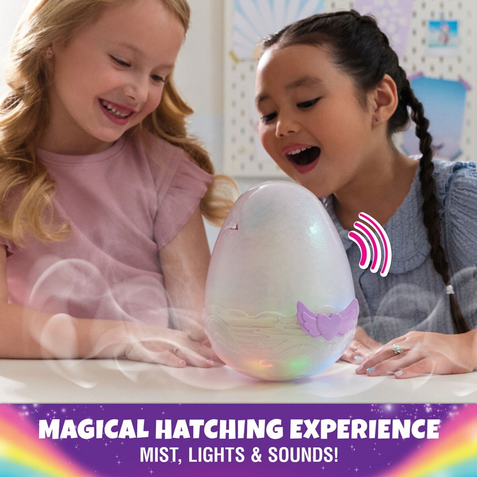 Hatchimals - Alive Secret Hatch Pufficorn