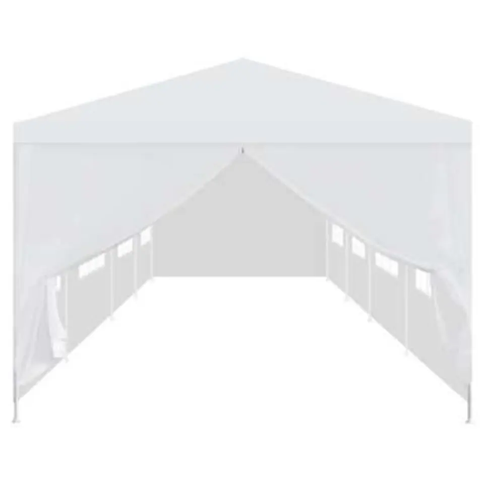 vidaXL - Partytent - Wit - Polyetheen