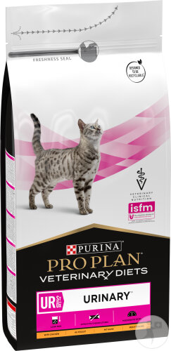 Pro Plan Veterinary Diets UR Urinary Croquettes Pour Chat Poulet 1,5kg