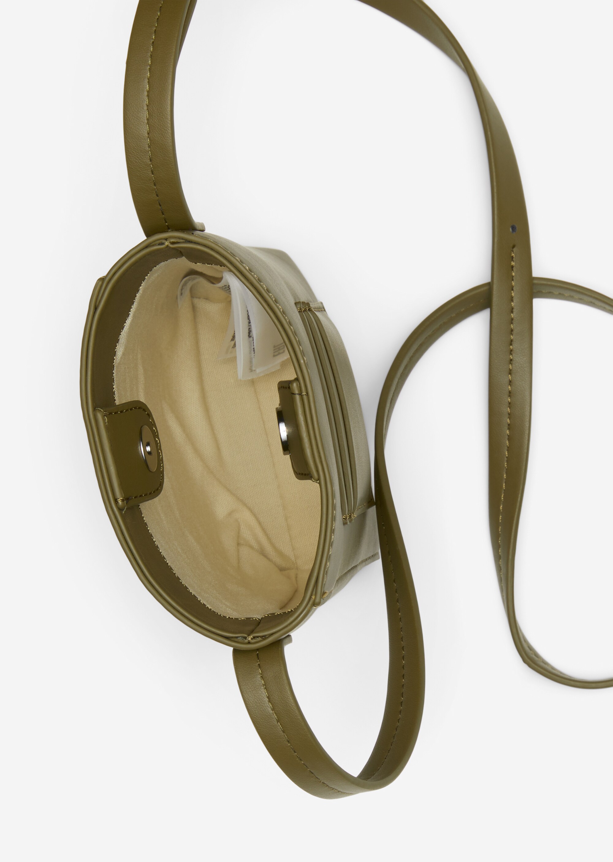 Smartphone-Tasche aus einer Lederalternative aus recyceltem Polyester