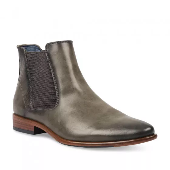Bottines GRIS B-BLAKE