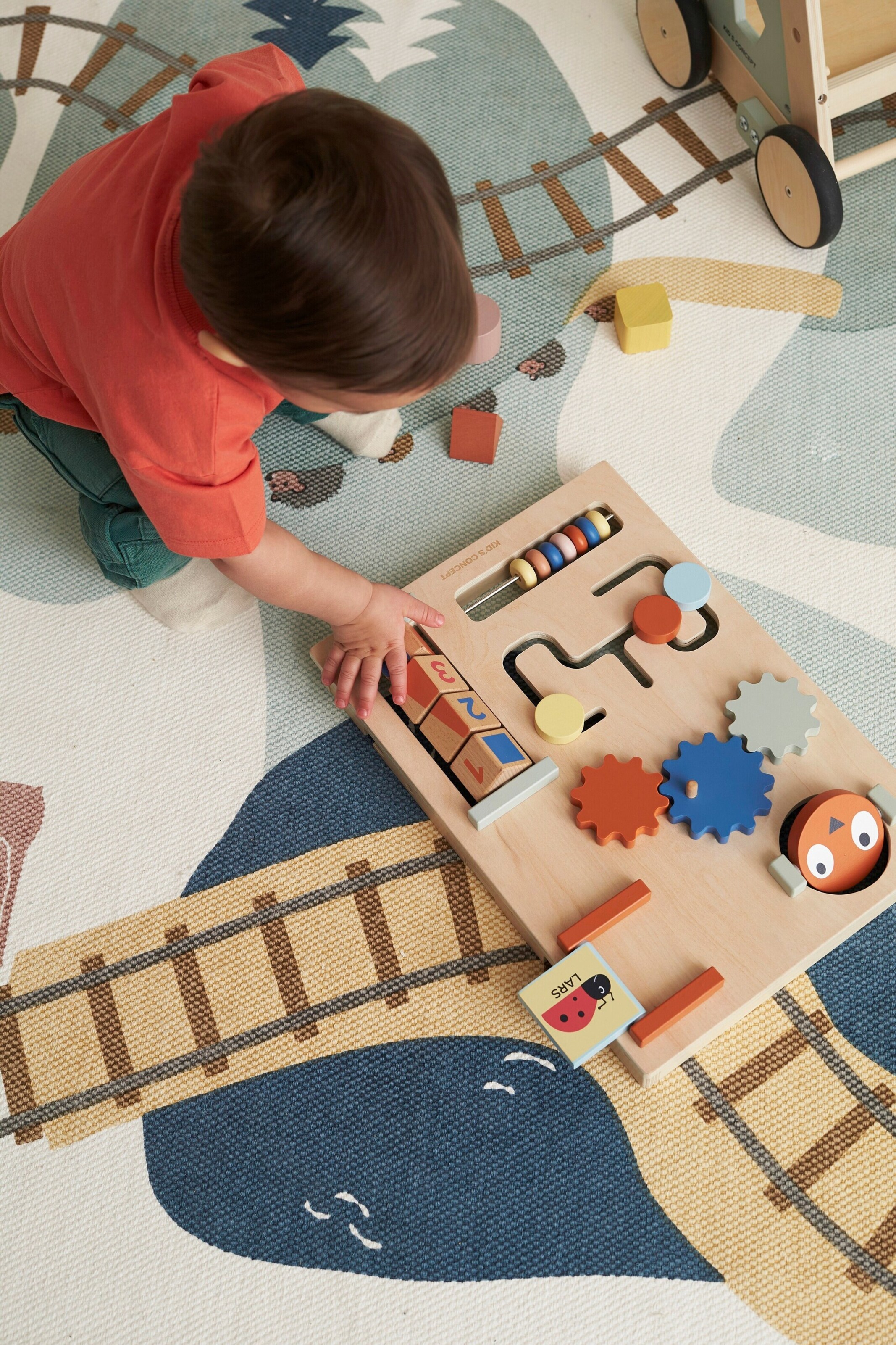 Kids Concept Lauflernwagen Edvin