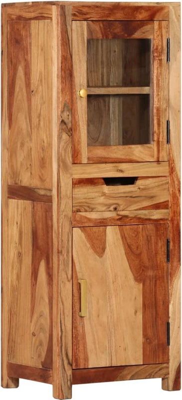 VidaXL Hoge Kast 40x34x110 cm Massief Sheeshamhout