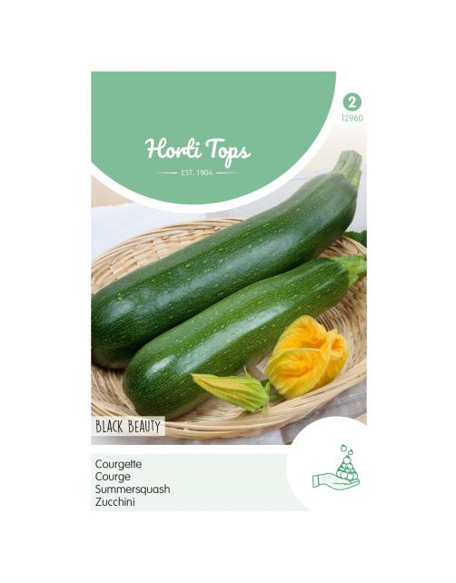 Hortitops Courgette Black Beauty - Groentezaden - 5 g
