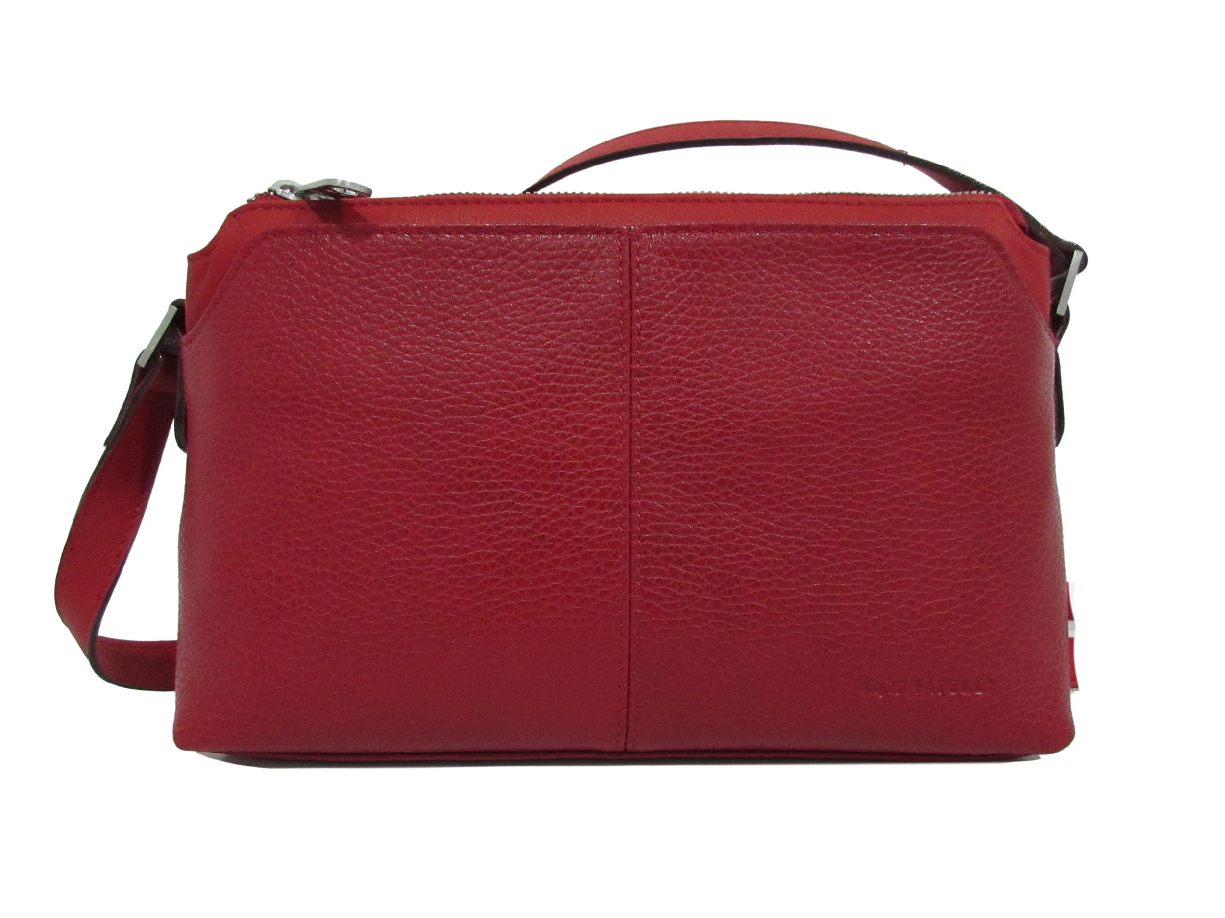 Gigi Fratelli Elegance Crossbody Bag Red