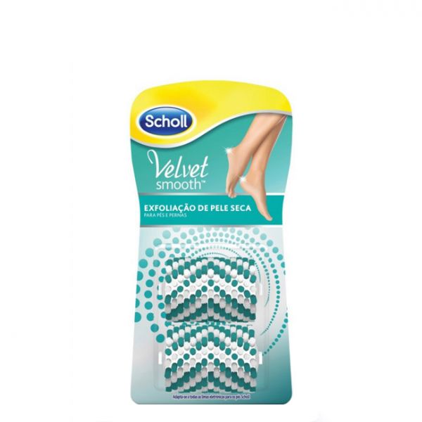 Dr. Scholl Velvet Smooth Recarga Lima Eletrónica Esfoliante x2