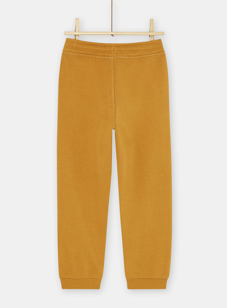 Jogging caramel garçon