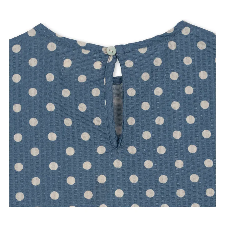 Konges Sløjd Robe Vida Coton Bio | Bleu