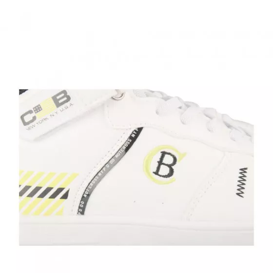 Baskets BLANC COTTON BELT