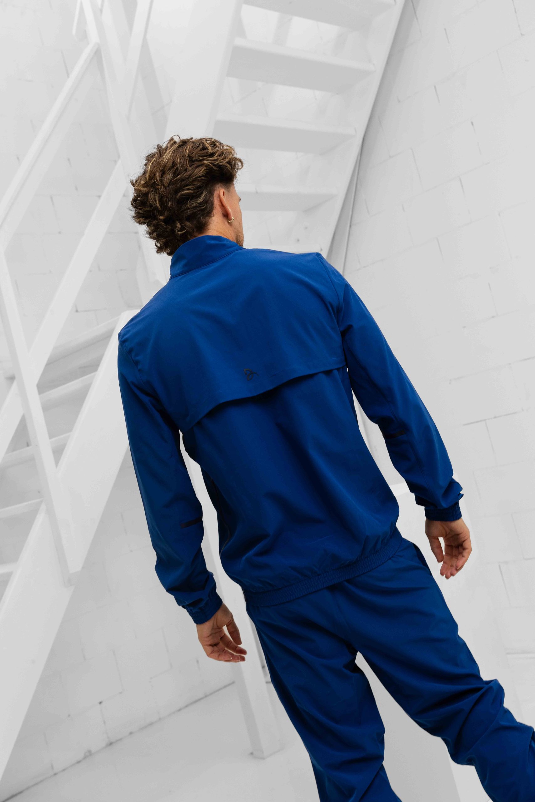 Lacoste Tennis x Novak Djokovic Trainingspak Heren Blauw