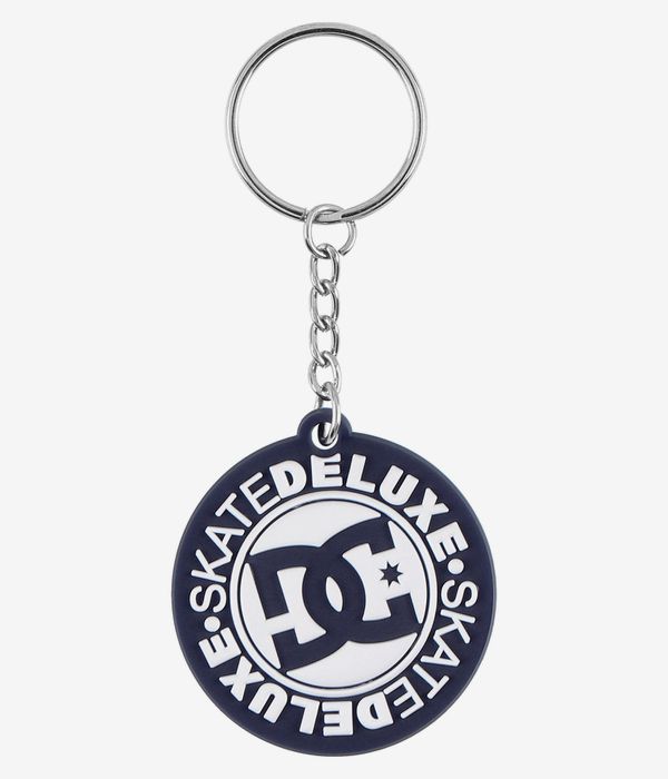 skatedeluxe x DC Round Icon Schlüsselanhänger (navy)