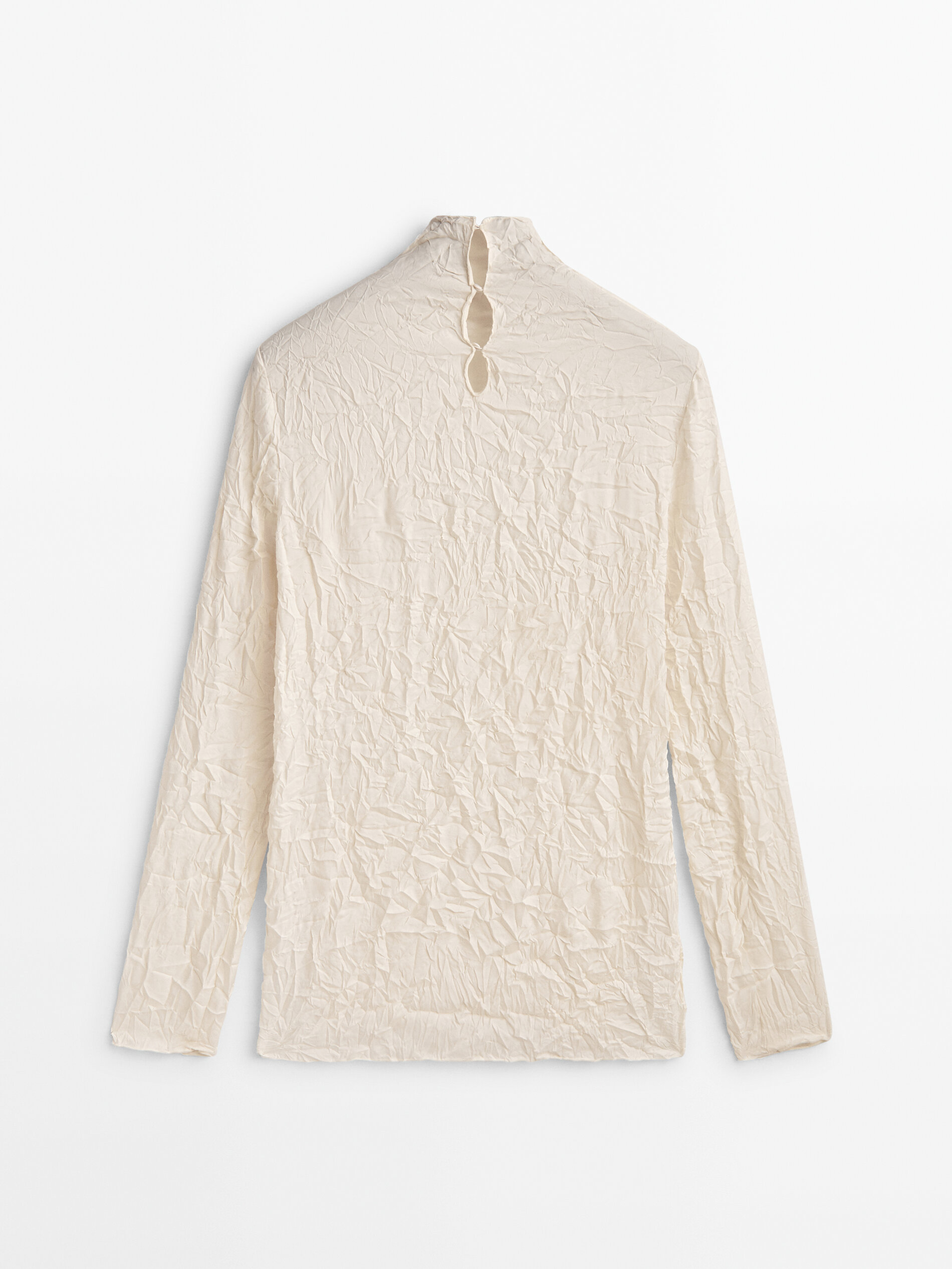 Camisa com efeito amassado - RAW