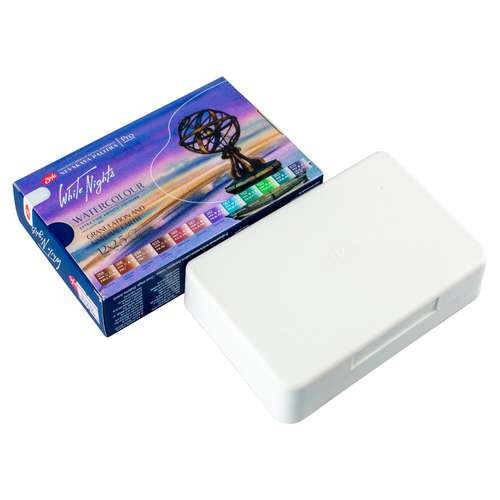 WHITE NIGHTS™ Künstler-Aquarellfarben-Set Granulating and Earth