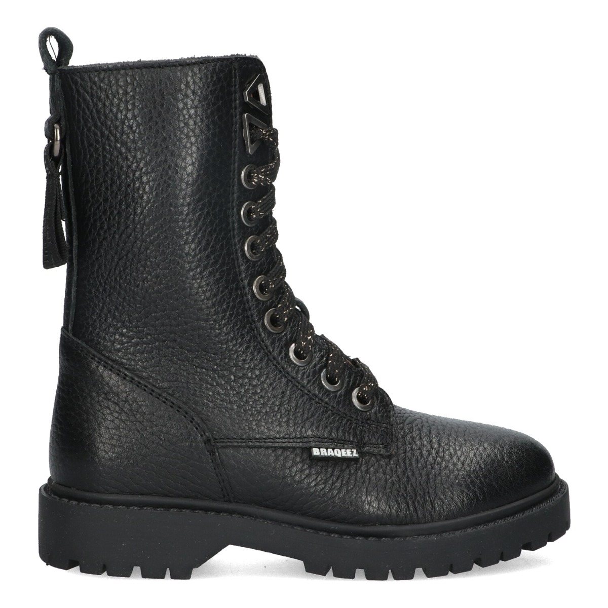 Brinn Boot - Biker Boots Braqeez Zwart