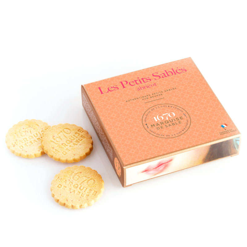 Le véritable sablé de Sarthe à l'abricot
