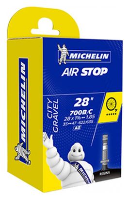 CHAMBRE A AIR VELO 700 x 35-47 MICHELIN A3 VALVE REGINA 40mm 166g