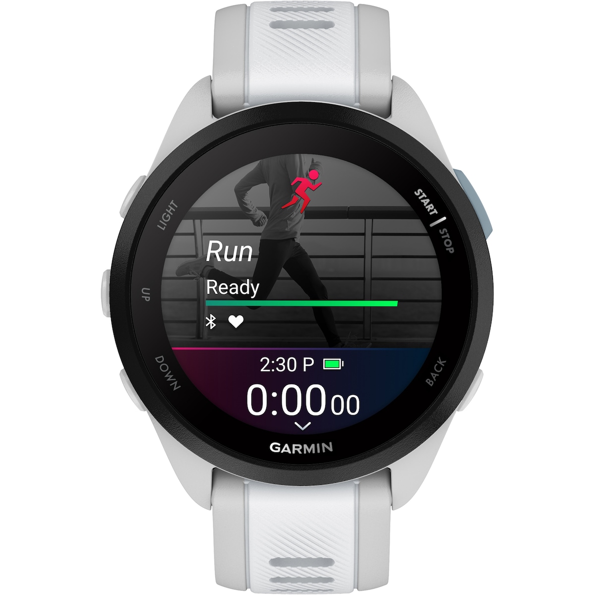 Garmin Forerunner 165 sportsklokke 43mm (hvit)