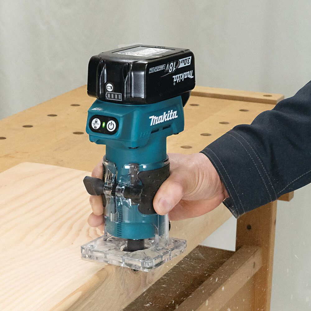 KANTFRESER MAKITA DRT52Z LXT 18V UTEN BATTERI