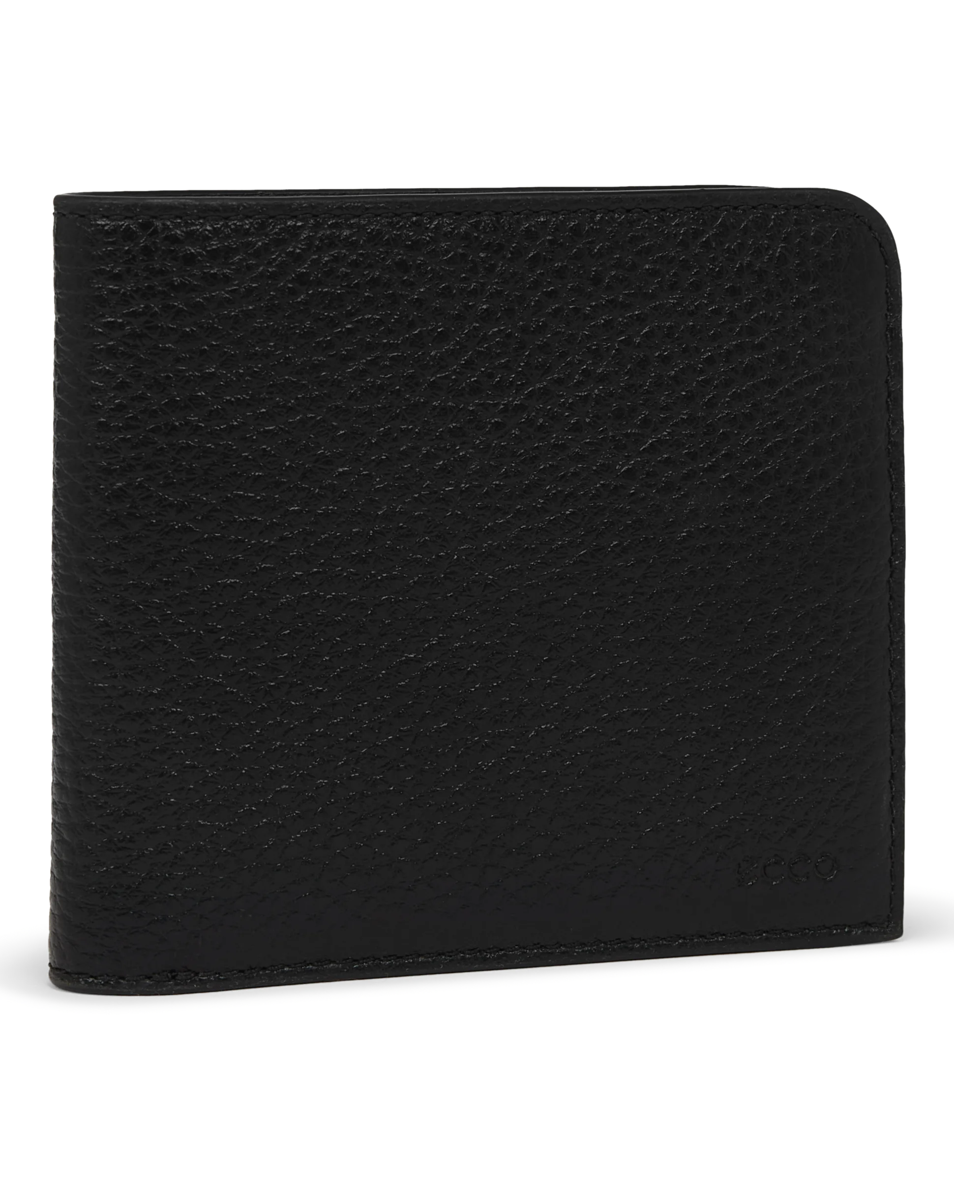 ECCO Wallet Kleine Leder-Geldbörse Schwarz 10X12X2 cm