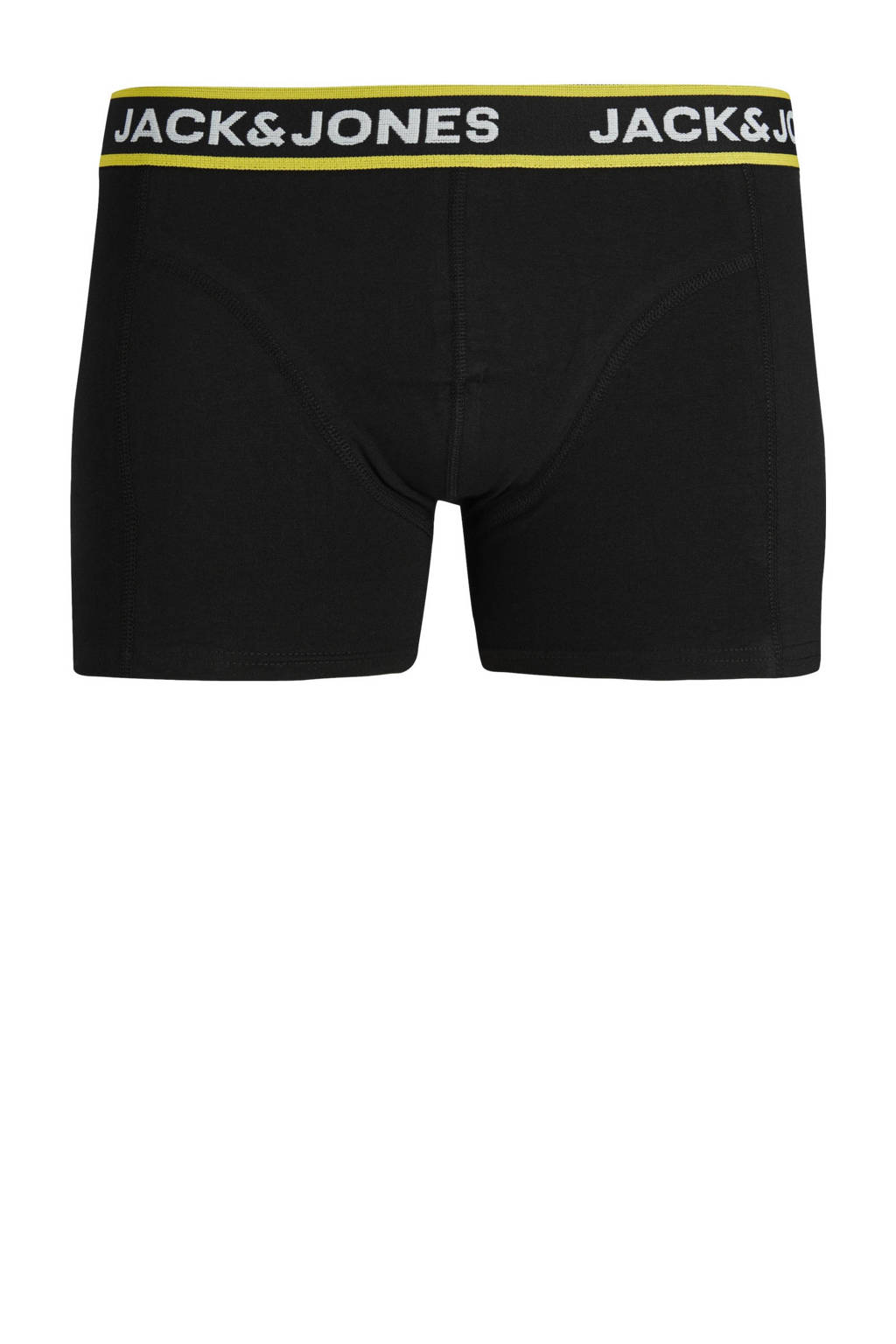 boxershort JACPINK FLOWERS - set van 3 zwart/groen/geel