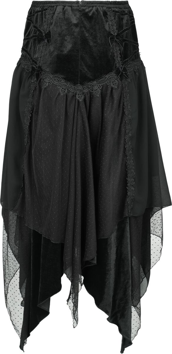 Gothic - Jupe | Sinister Gothic Jupe mi-longue