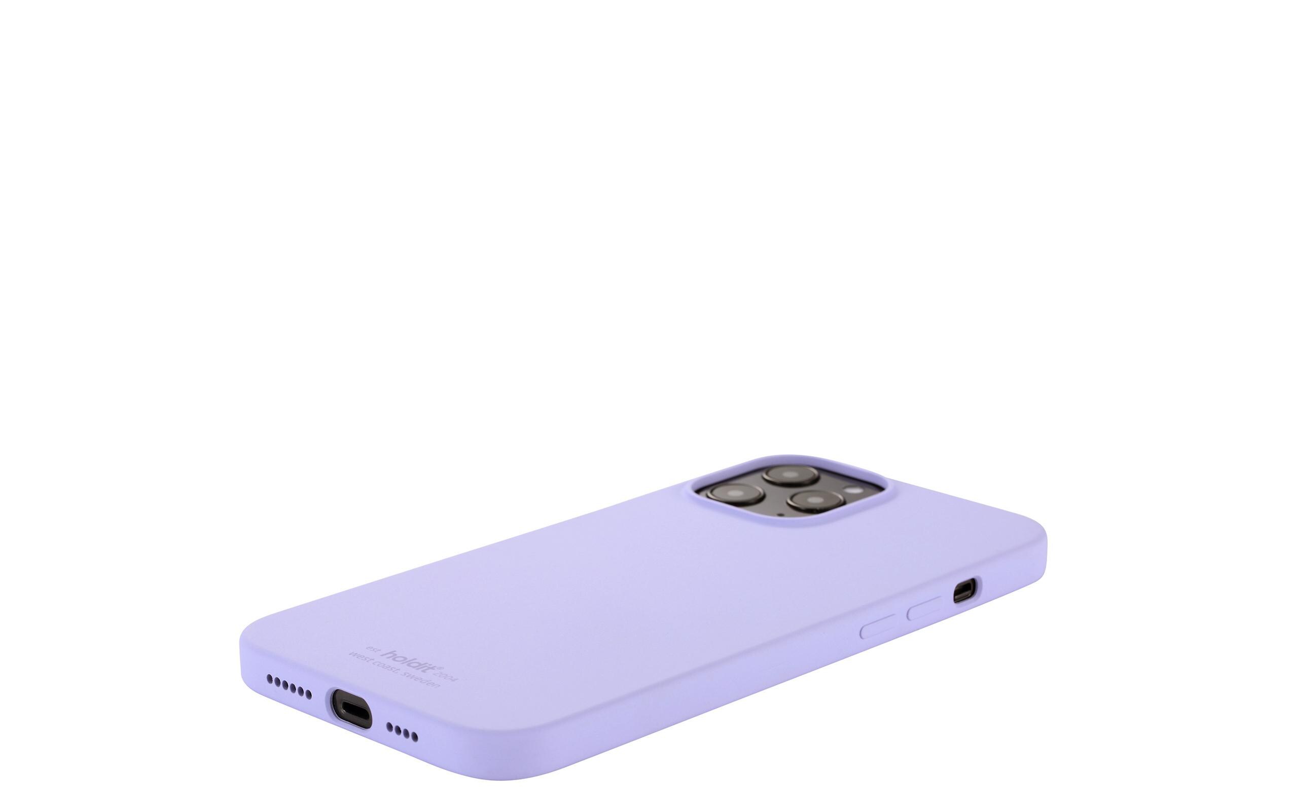 Back Cover Silicone iPhone 12 Pro Max LavenderModerne Handyhülle aus ultradünnem und griffigem Silikon