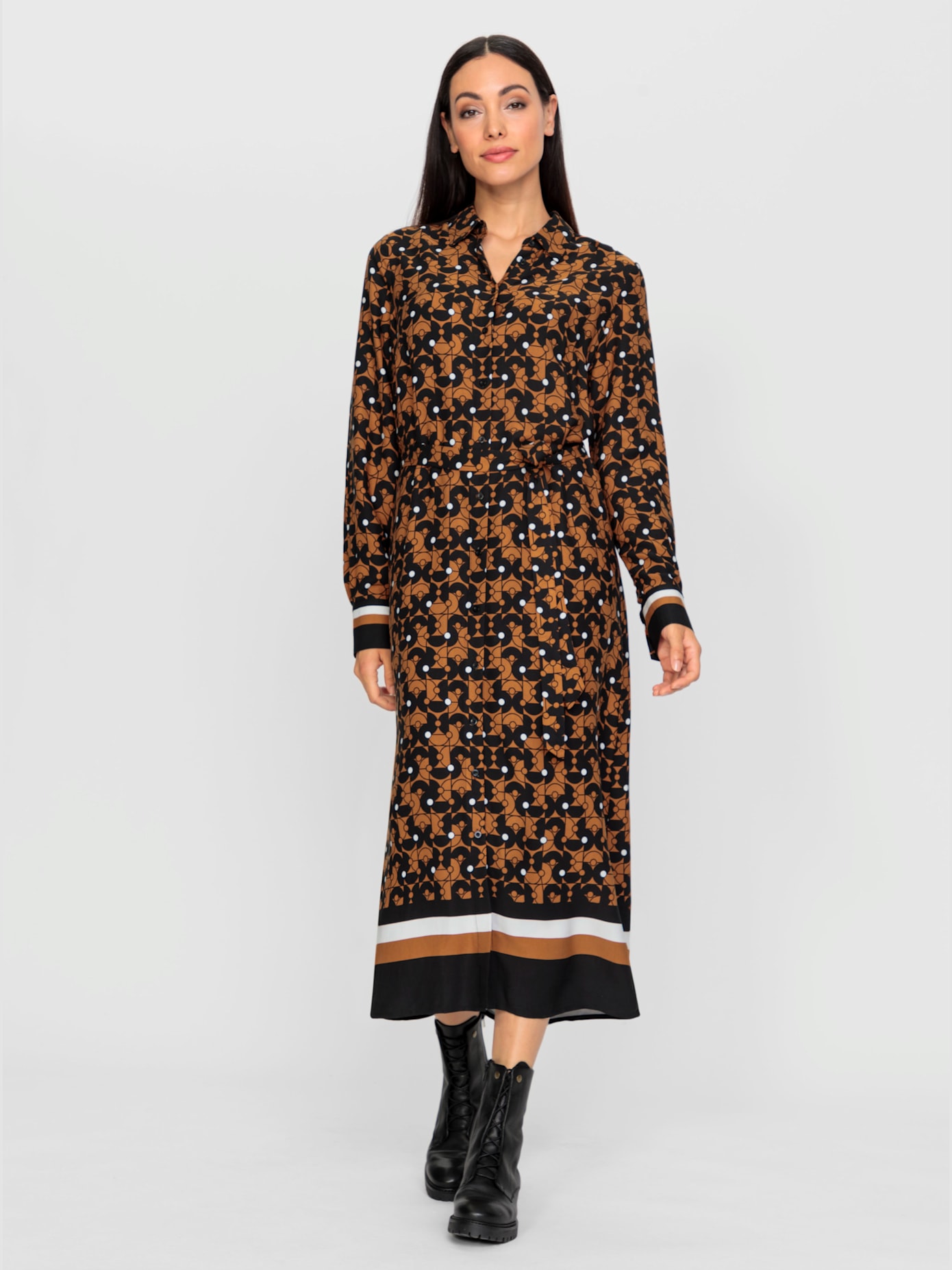 Robe imprimée qualité tissée