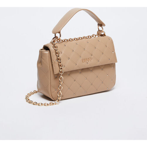 Liu Jo - Bandolera con strass Marrón