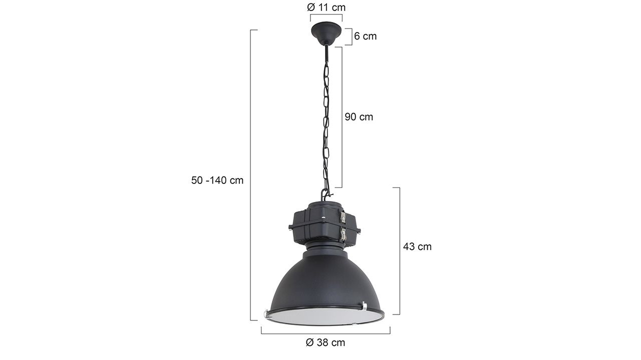 Hanglamp 7881ZW Fender Mexlite B38 x D38 cm