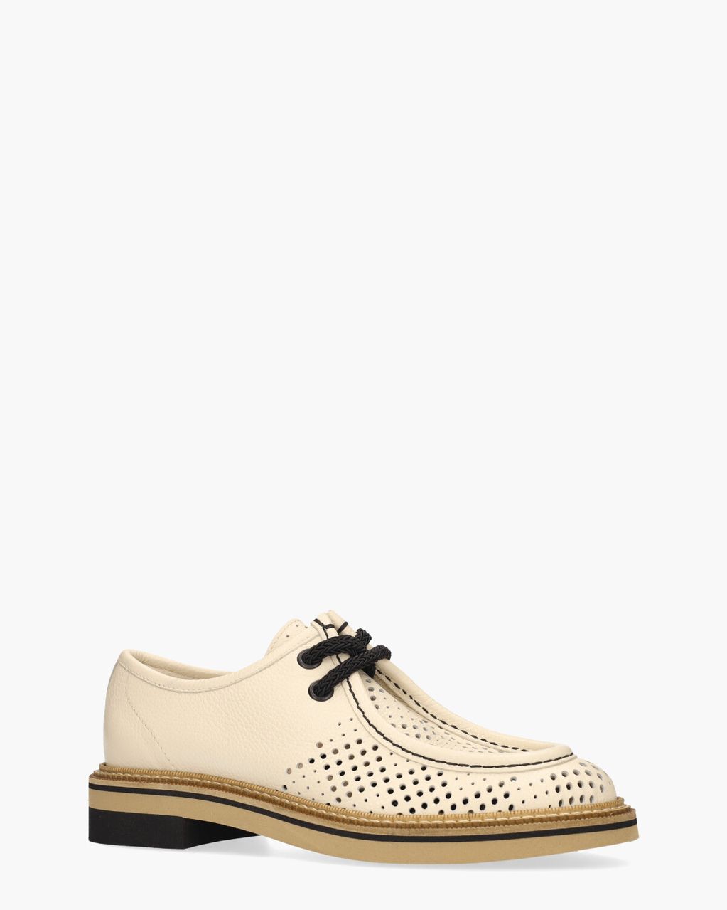 Pertini 32290 Off-White Dames Veterschoenen