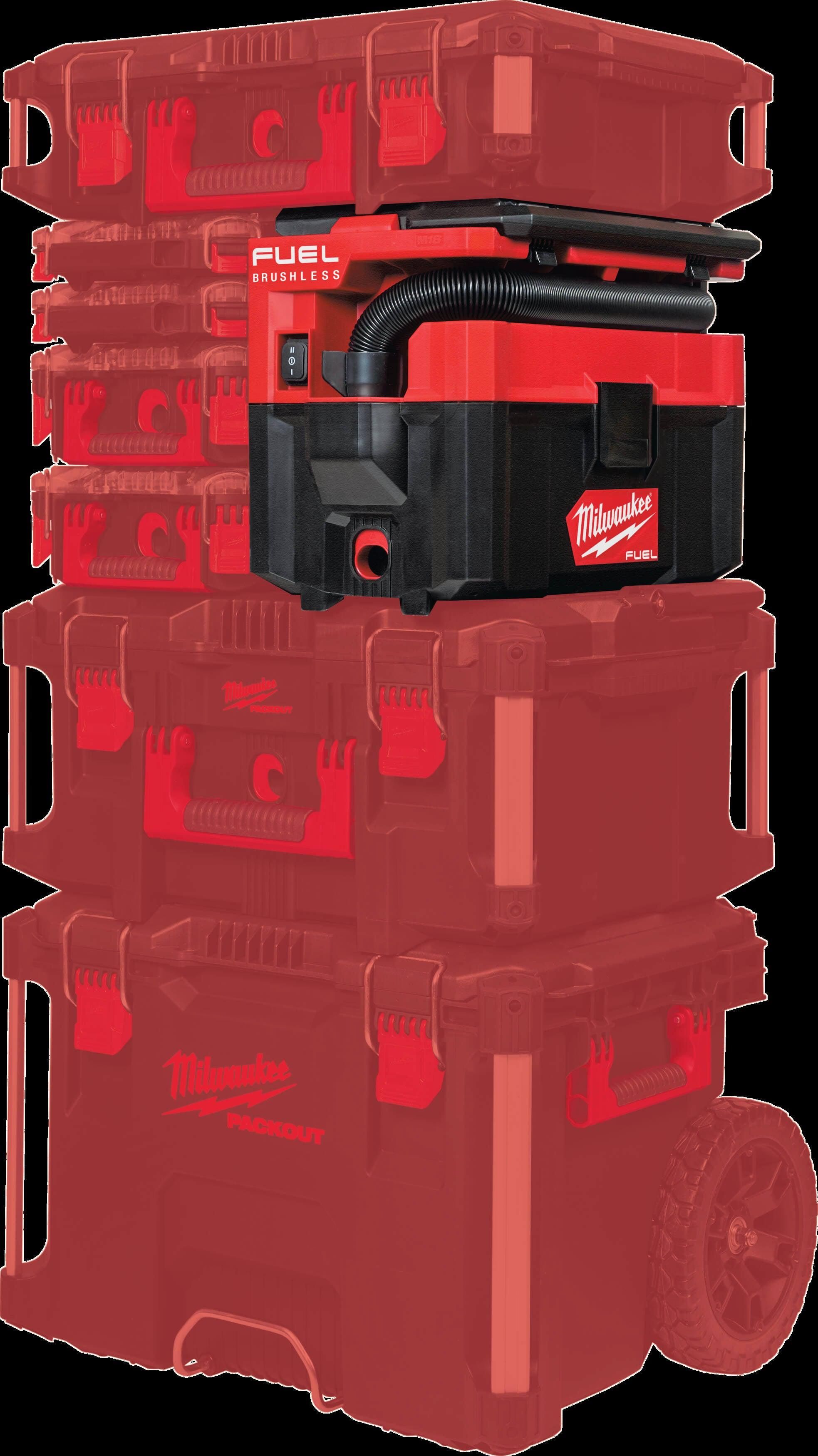 Milwaukee M18 FUEL™ FPOVCL-0 PACKOUT™ Nat/droogzuiger 18V Basic Body - 4933478187