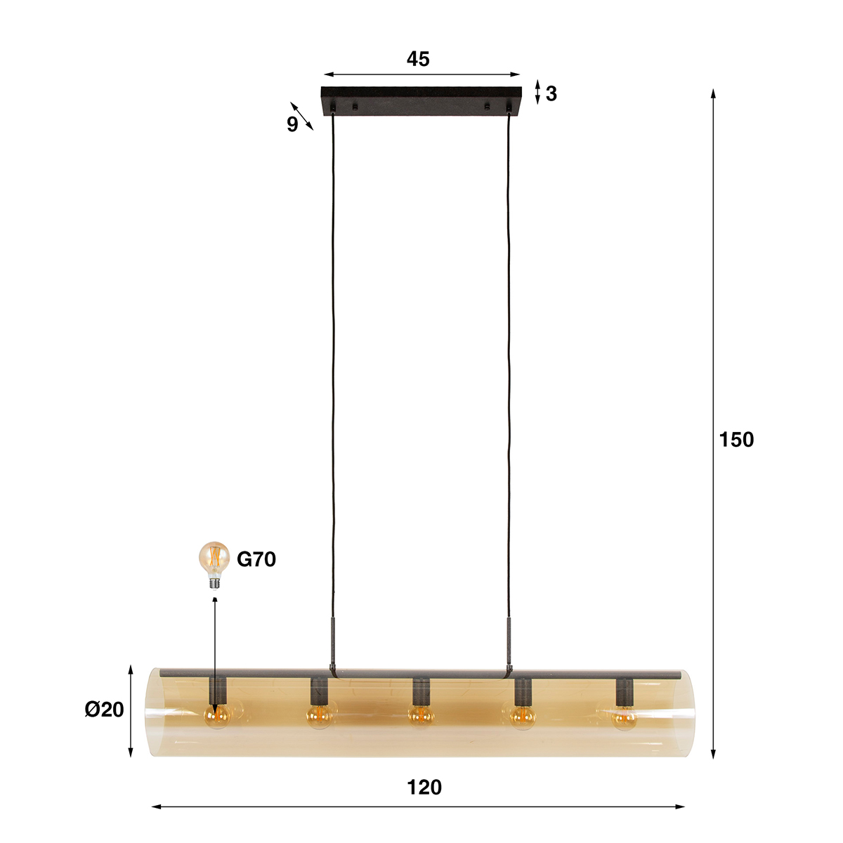 Hanglamp MTR