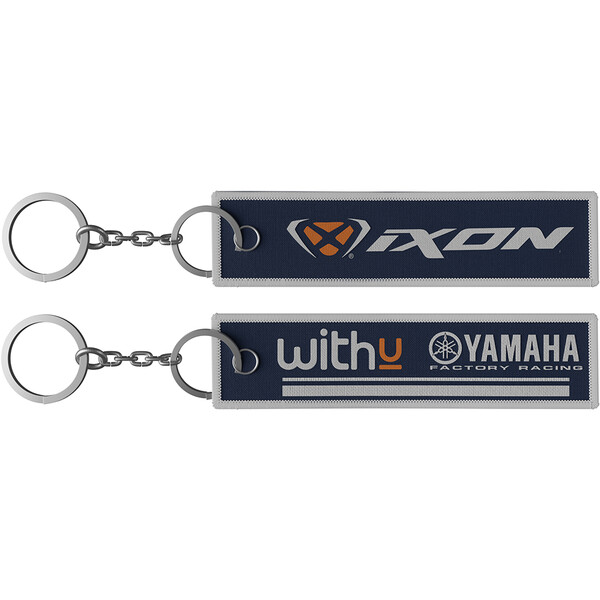 Ixon - Porte-clés textile RNF Racing 22 Navy / Blanc / Orange