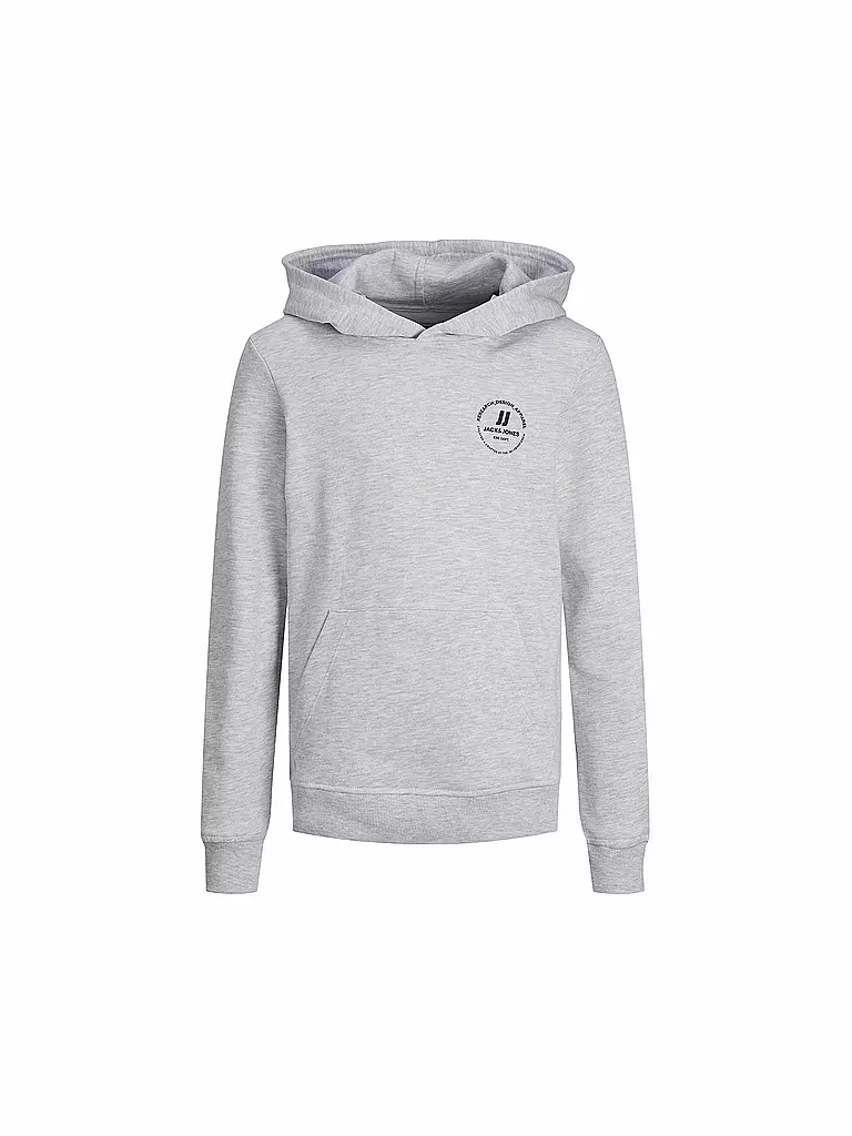 JACK & JONES Jungen Kapuzensweater - Hoodie JJESWIFT  hellgrau