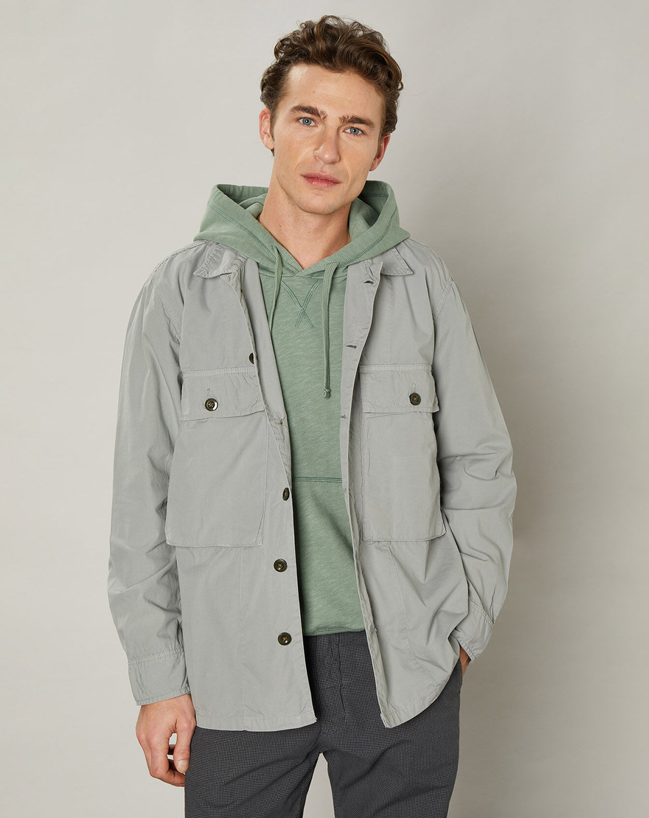 Hartford Veste Darby vert sage